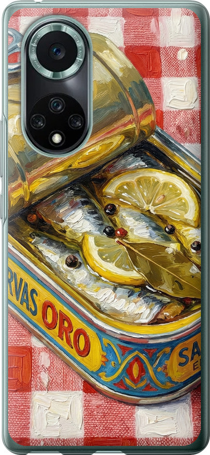 Vintage Sardine Tin Phone