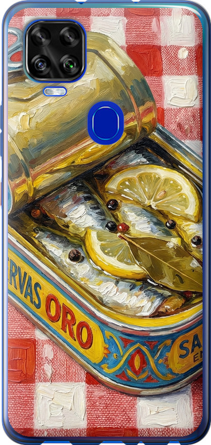 Vintage Sardine Tin Phone