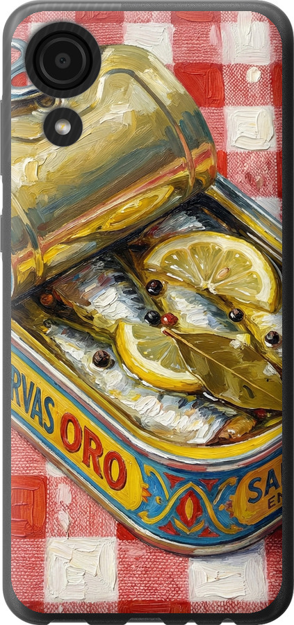 Vintage Sardine Tin Phone