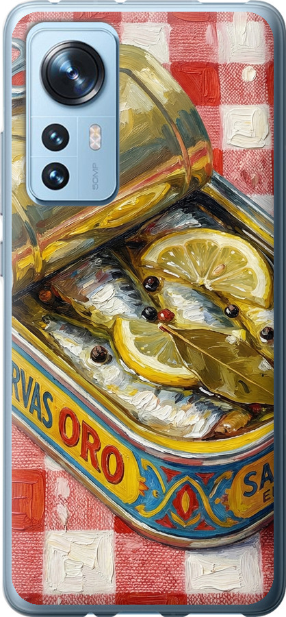 Vintage Sardine Tin Phone