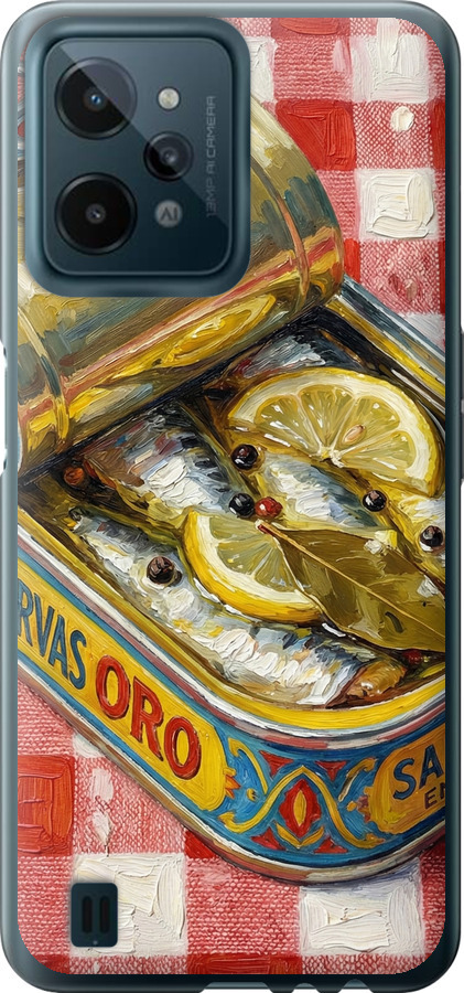 Vintage Sardine Tin Phone