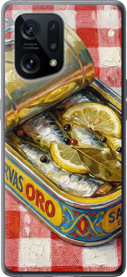Vintage Sardine Tin Phone