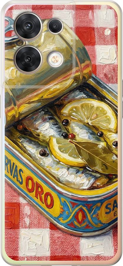 Vintage Sardine Tin Phone