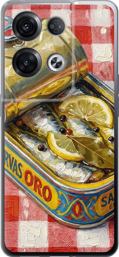 Vintage Sardine Tin Phone