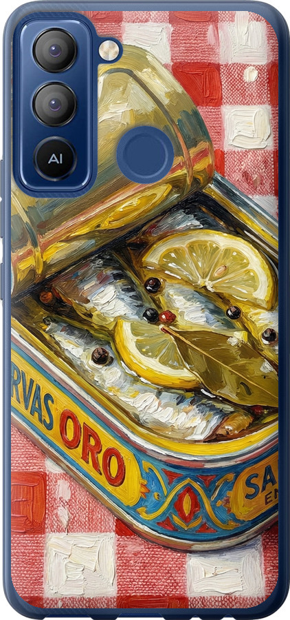 Vintage Sardine Tin Phone