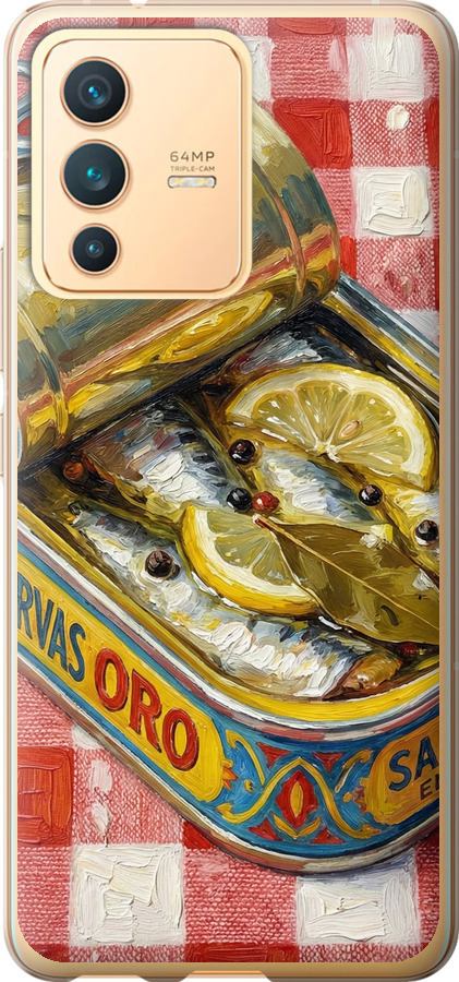 Vintage Sardine Tin Phone