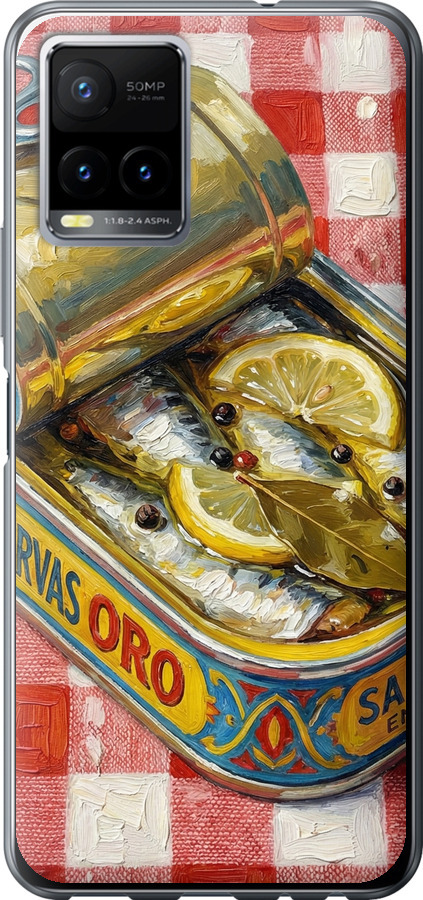 Vintage Sardine Tin Phone
