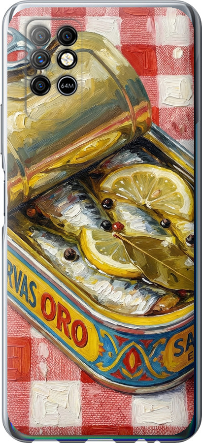 Vintage Sardine Tin Phone