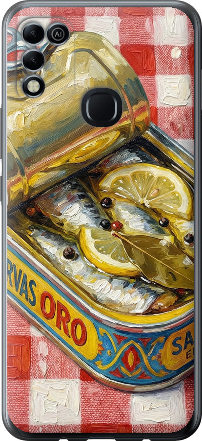 Vintage Sardine Tin Phone
