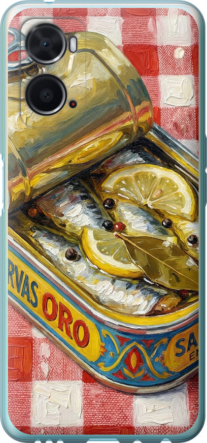 Vintage Sardine Tin Phone