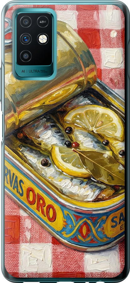 Vintage Sardine Tin Phone