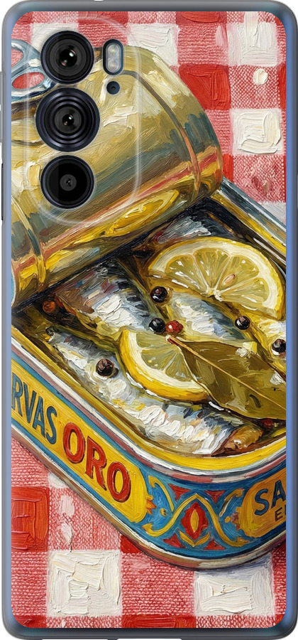 Vintage Sardine Tin Phone