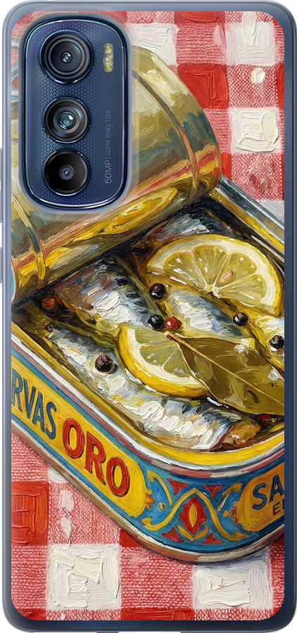 Vintage Sardine Tin Phone