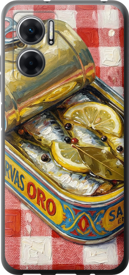 Vintage Sardine Tin Phone