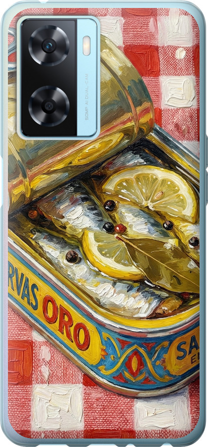 Vintage Sardine Tin Phone