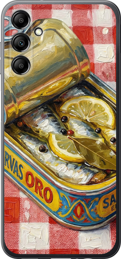 Vintage Sardine Tin Phone