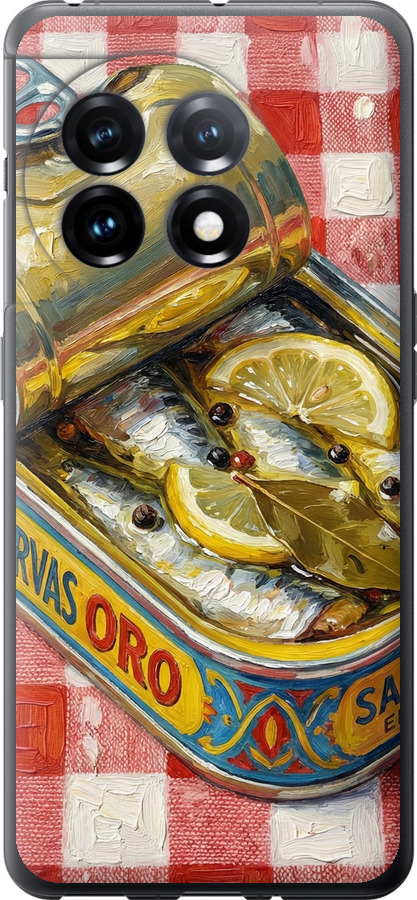 Vintage Sardine Tin Phone