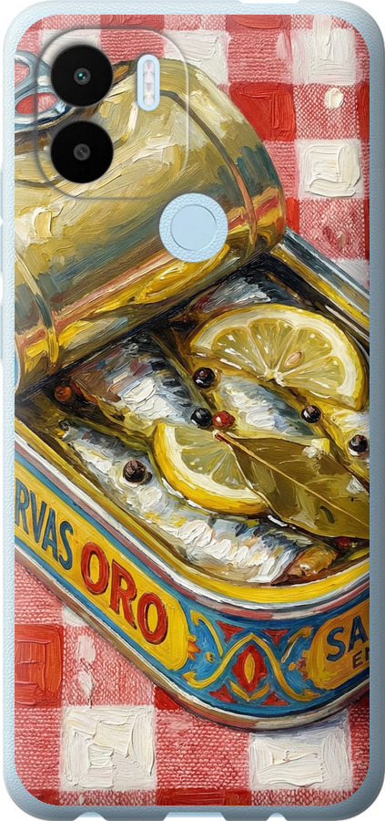 Vintage Sardine Tin Phone
