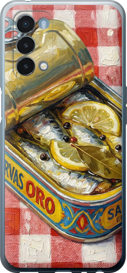 Vintage Sardine Tin Phone