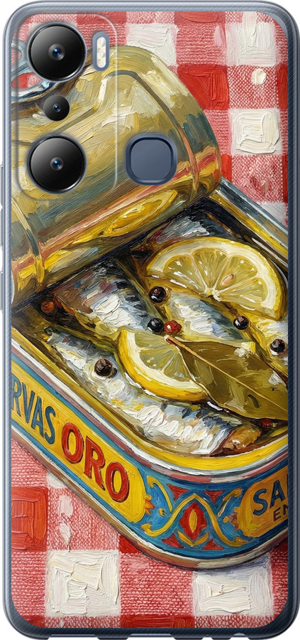 Vintage Sardine Tin Phone