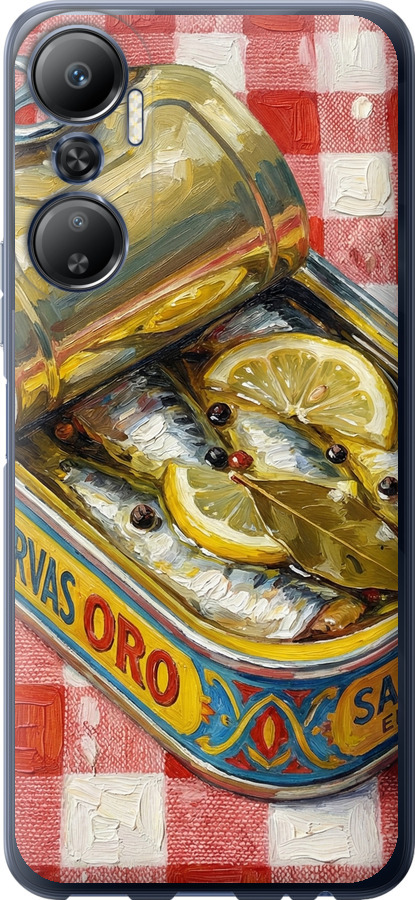 Vintage Sardine Tin Phone