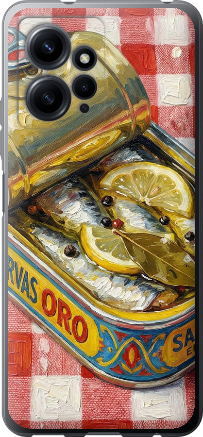 Vintage Sardine Tin Phone