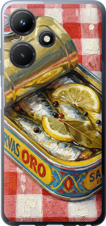 Vintage Sardine Tin Phone