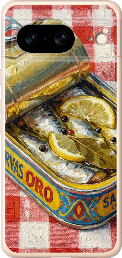 Vintage Sardine Tin Phone