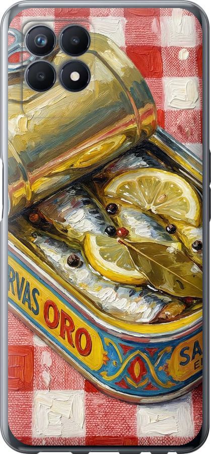 Vintage Sardine Tin Phone