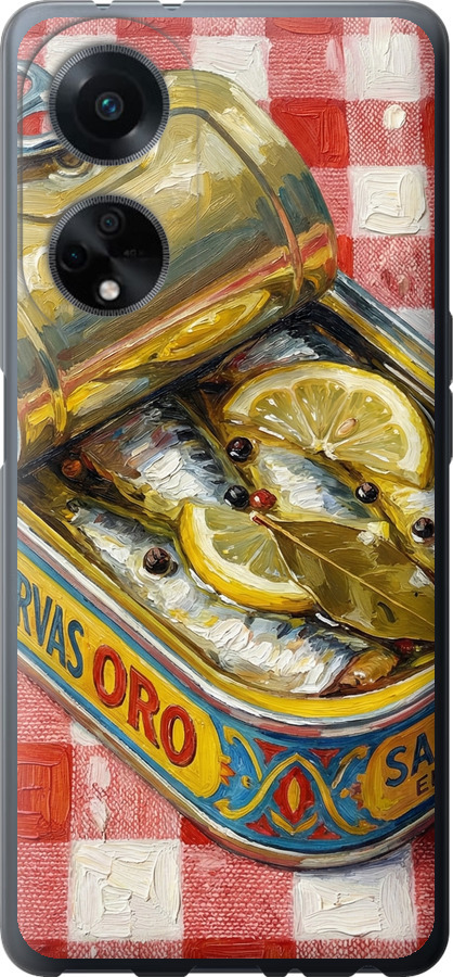 Vintage Sardine Tin Phone