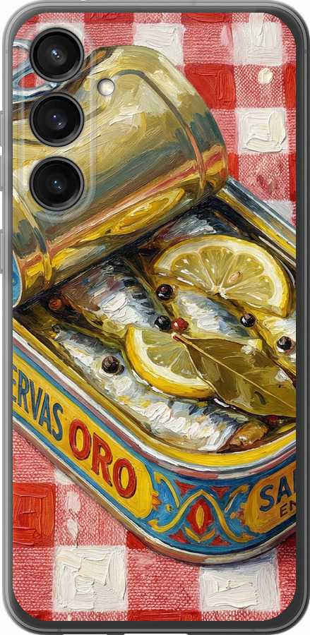 Vintage Sardine Tin Phone