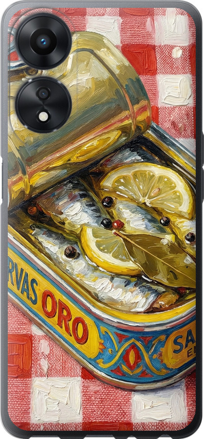 Vintage Sardine Tin Phone