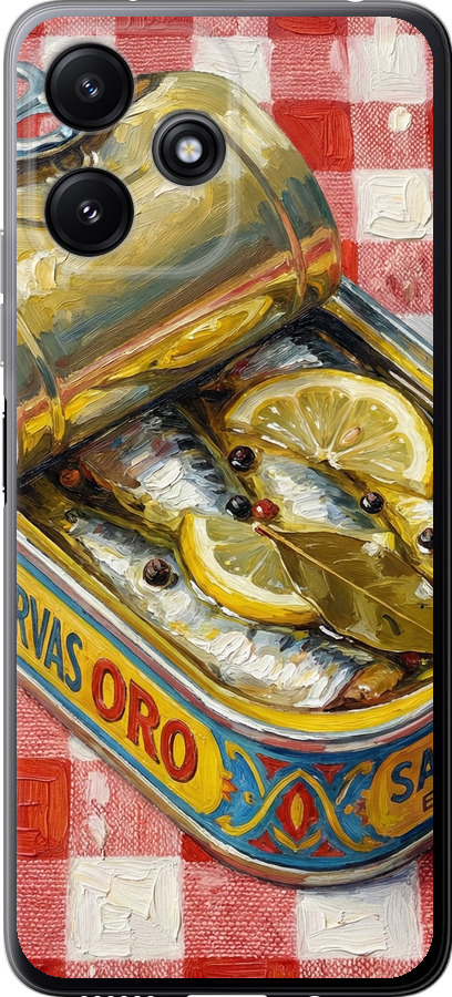 Vintage Sardine Tin Phone
