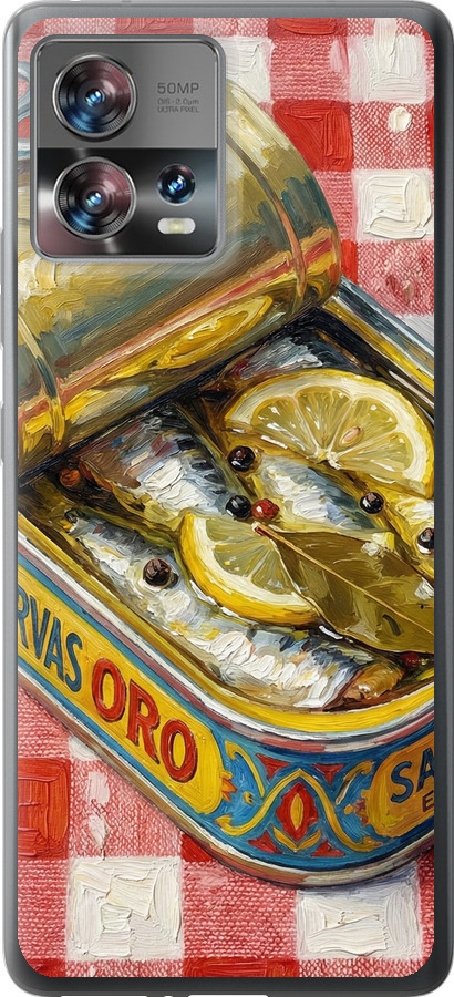 Vintage Sardine Tin Phone