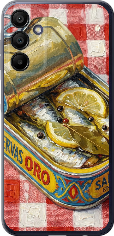 Vintage Sardine Tin Phone