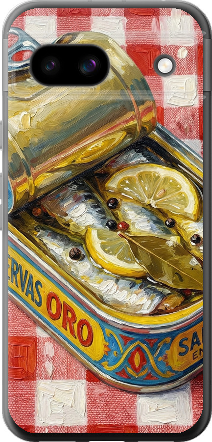 Vintage Sardine Tin Phone