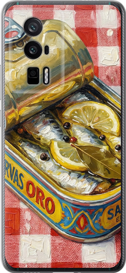 Vintage Sardine Tin Phone