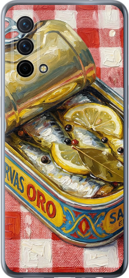 Vintage Sardine Tin Phone