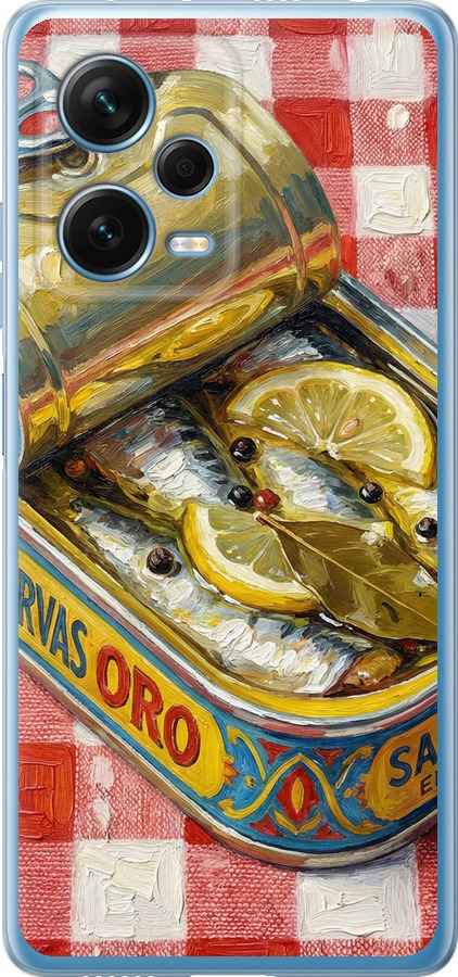 Vintage Sardine Tin Phone