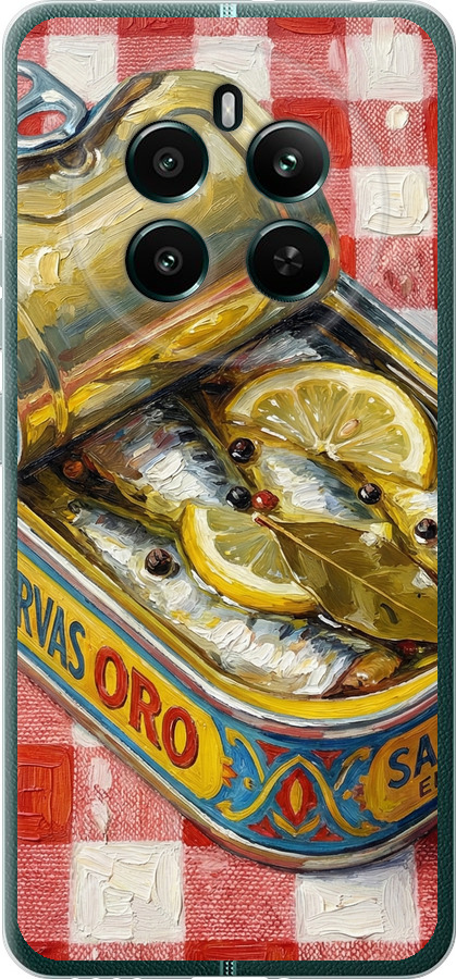Vintage Sardine Tin Phone