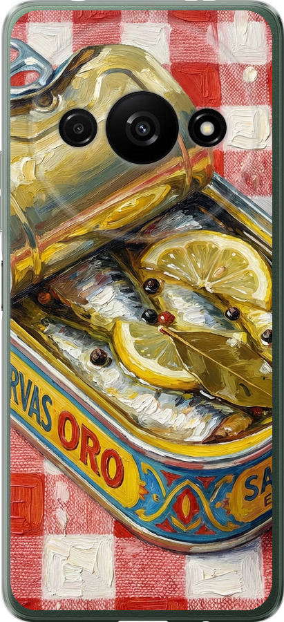 Vintage Sardine Tin Phone