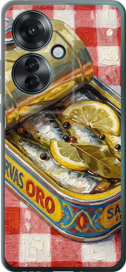 Vintage Sardine Tin Phone