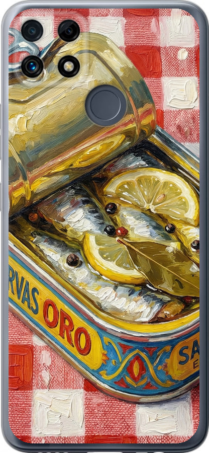 Vintage Sardine Tin Phone