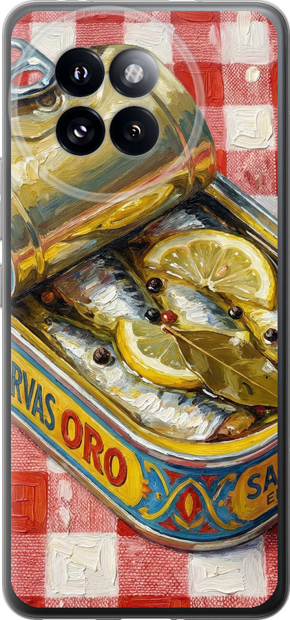 Vintage Sardine Tin Phone