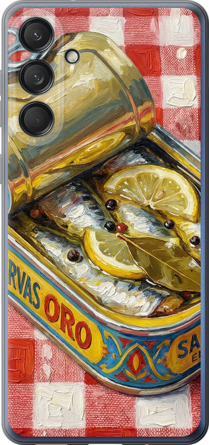 Vintage Sardine Tin Phone