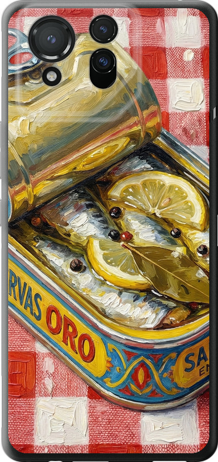Vintage Sardine Tin Phone