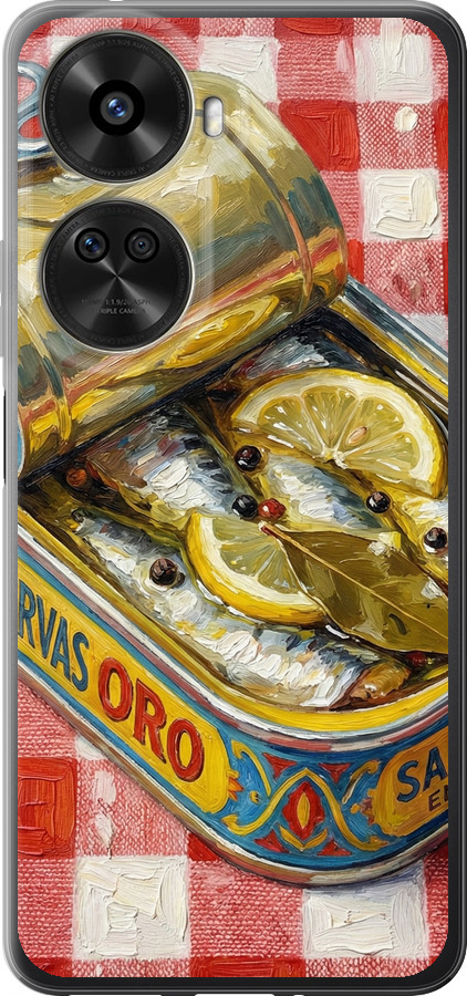 Vintage Sardine Tin Phone