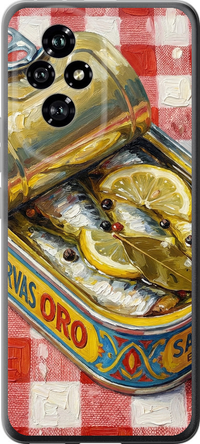 Vintage Sardine Tin Phone