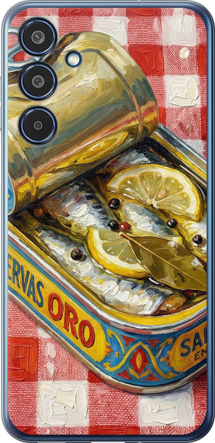 Vintage Sardine Tin Phone