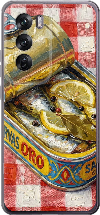 Vintage Sardine Tin Phone